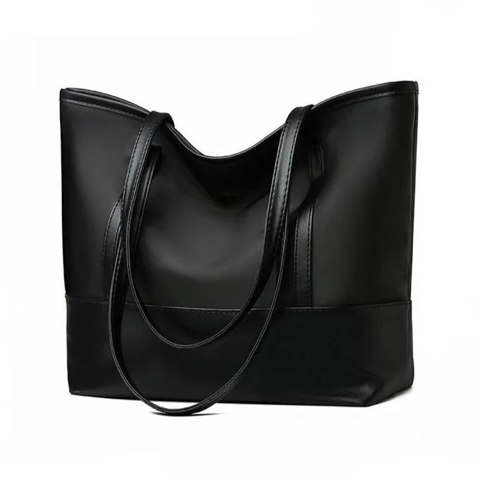 Simple Oxford Fabric Tote Waterproof Large Capacity Fashionable Shoulder Bag
