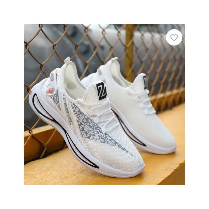 Men's NYSC White Sneakers - 2024 Men's Trainers - Fashion High Sneakers Canvas